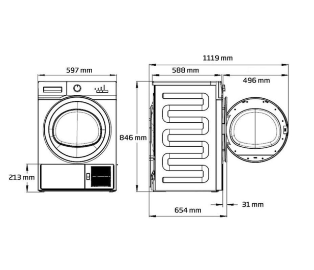 Beko DPY8506GXB1 - 342002 - zdjęcie 2
